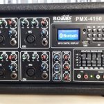 consola amplificada romms pmx 4150